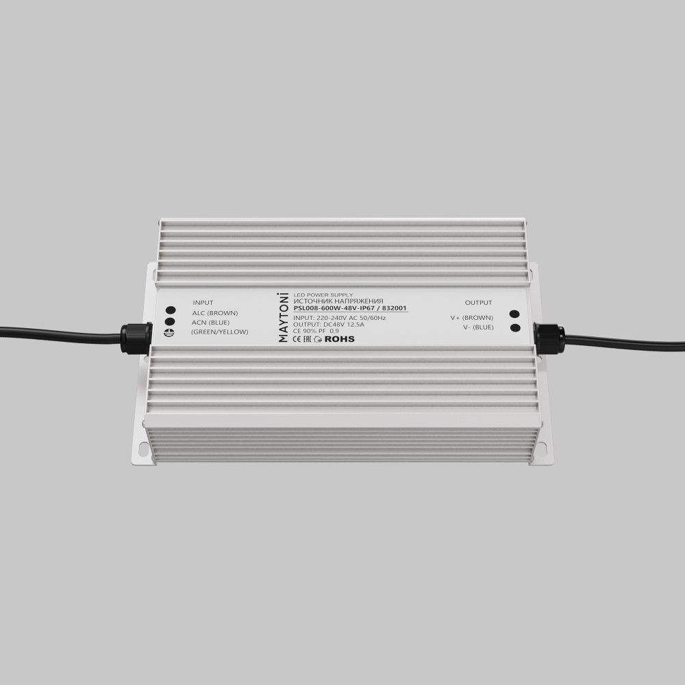 Источник напряжения PSL008 48V 600W IP67 832001 Maytoni