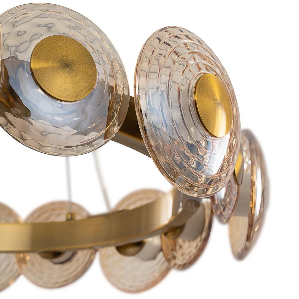 Светильник 75 см, 72W, 3000K, Citilux JANTAR CL240173, латунь