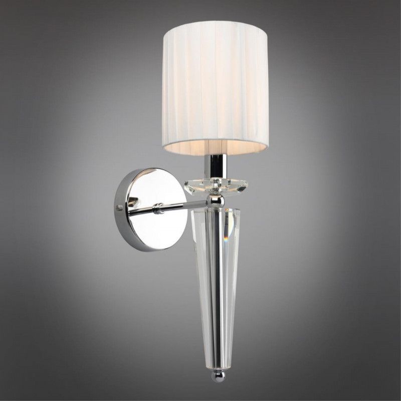 Бра 20*14*45 см, 1*E14, 40W, Aployt Rosia APL.718.01.01, хром