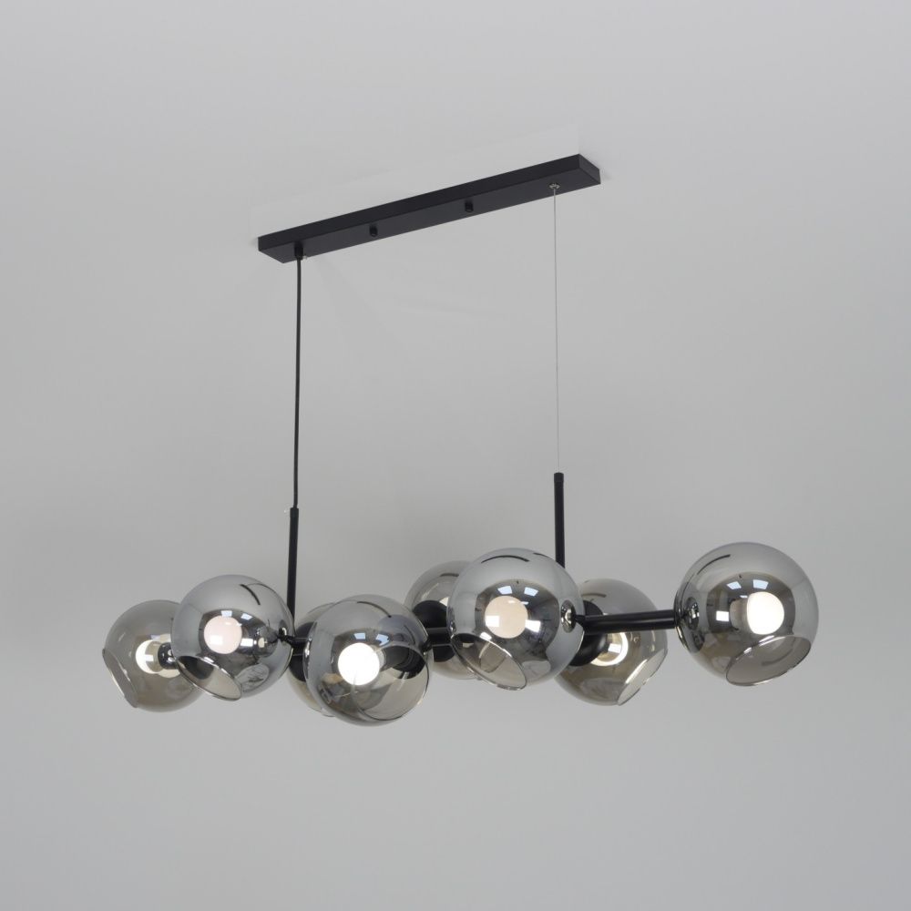 Светильник ElegantLight DZN-5445 ЧЕРНЫЙ  D1100/H1200/8/E27/60W 24-07
