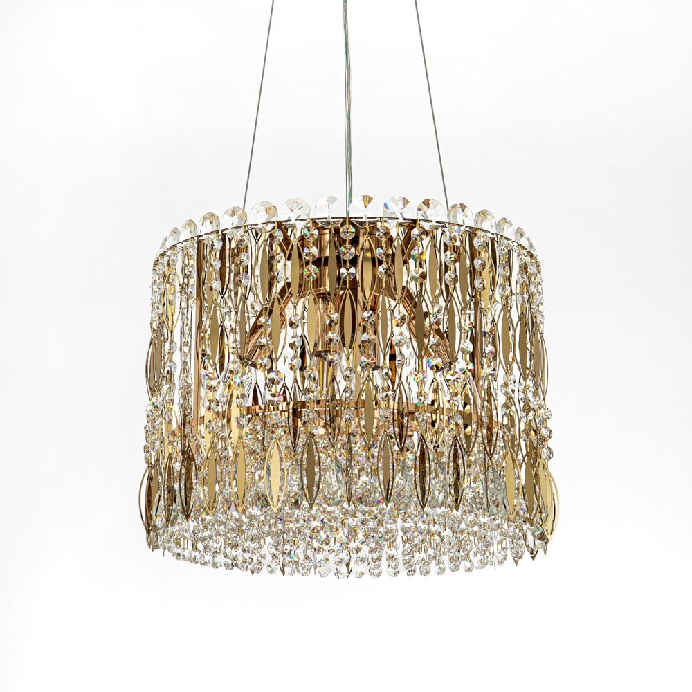 Подвесная люстра 40*40*125 см, Е14 6x40W, Золото MODELUX ML.315.6 GD