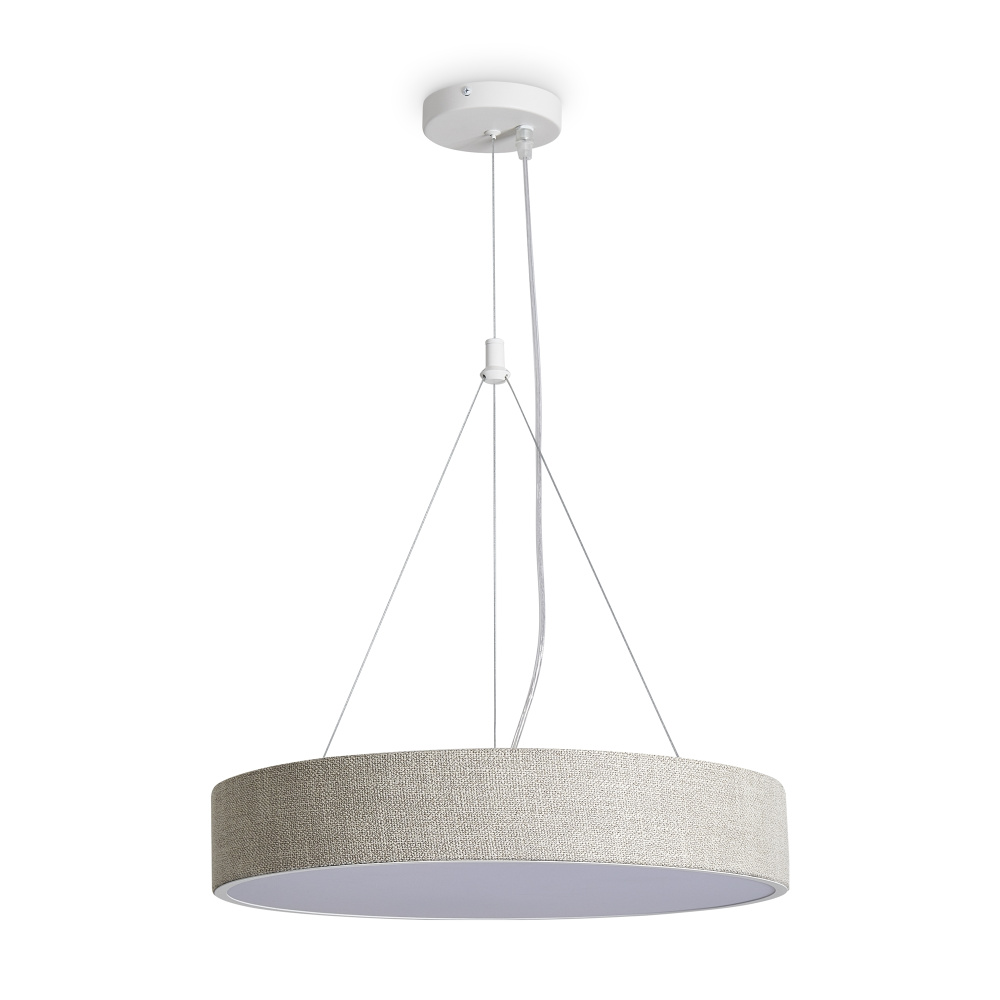 Подвесной светильник 8-210,5 см, LED*33W, 3000K, Freya Ruler FR5555PL-L30BGG, Белый