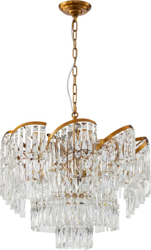 Подвесная люстра 60*105 см, 12*E14, 480W, Stilfort Sapparo 2176/05/12P бронзовый