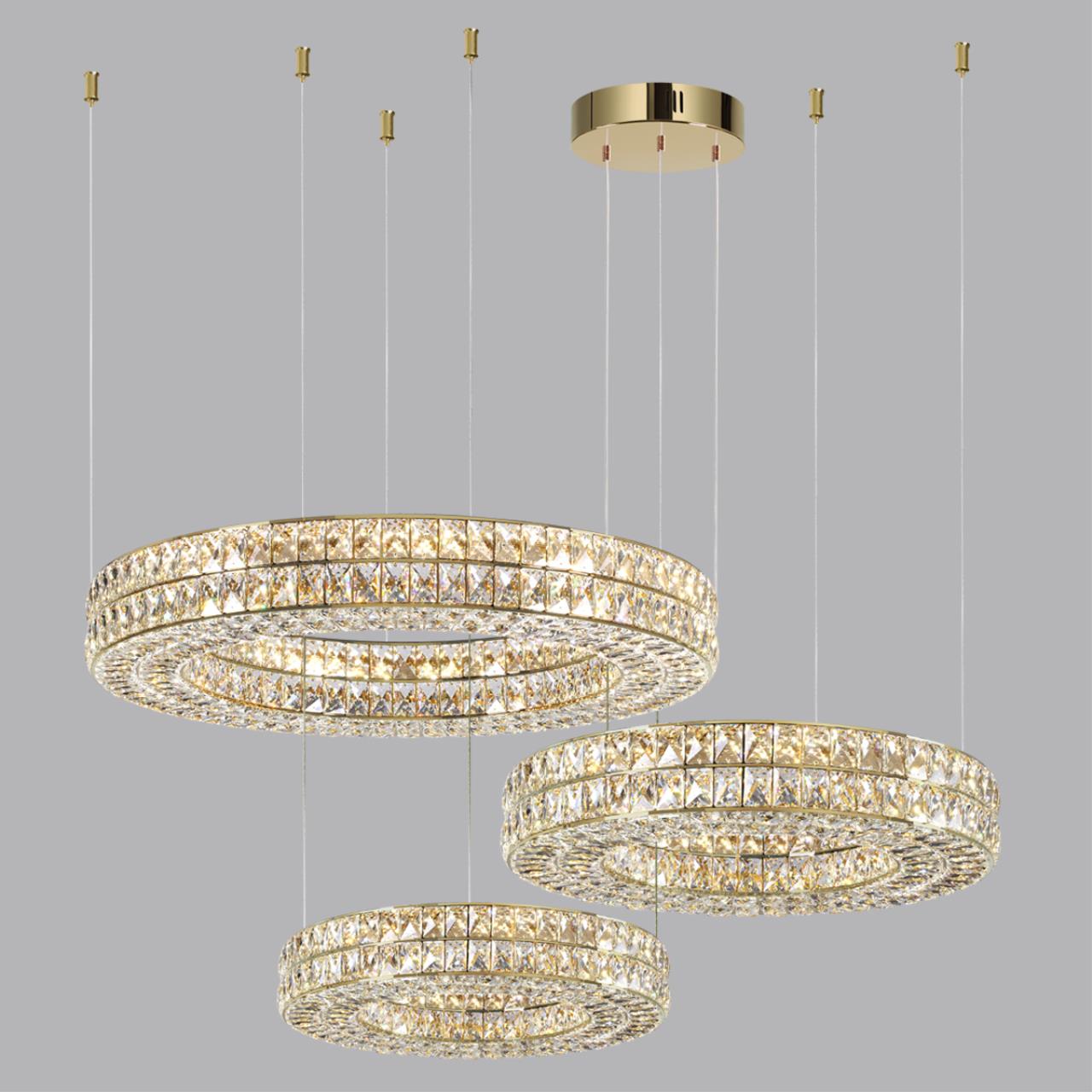 Потолочная база 20*22*5 см,  LED*W, 4000 К, Odeon Light Panta, золотой 4926/3R