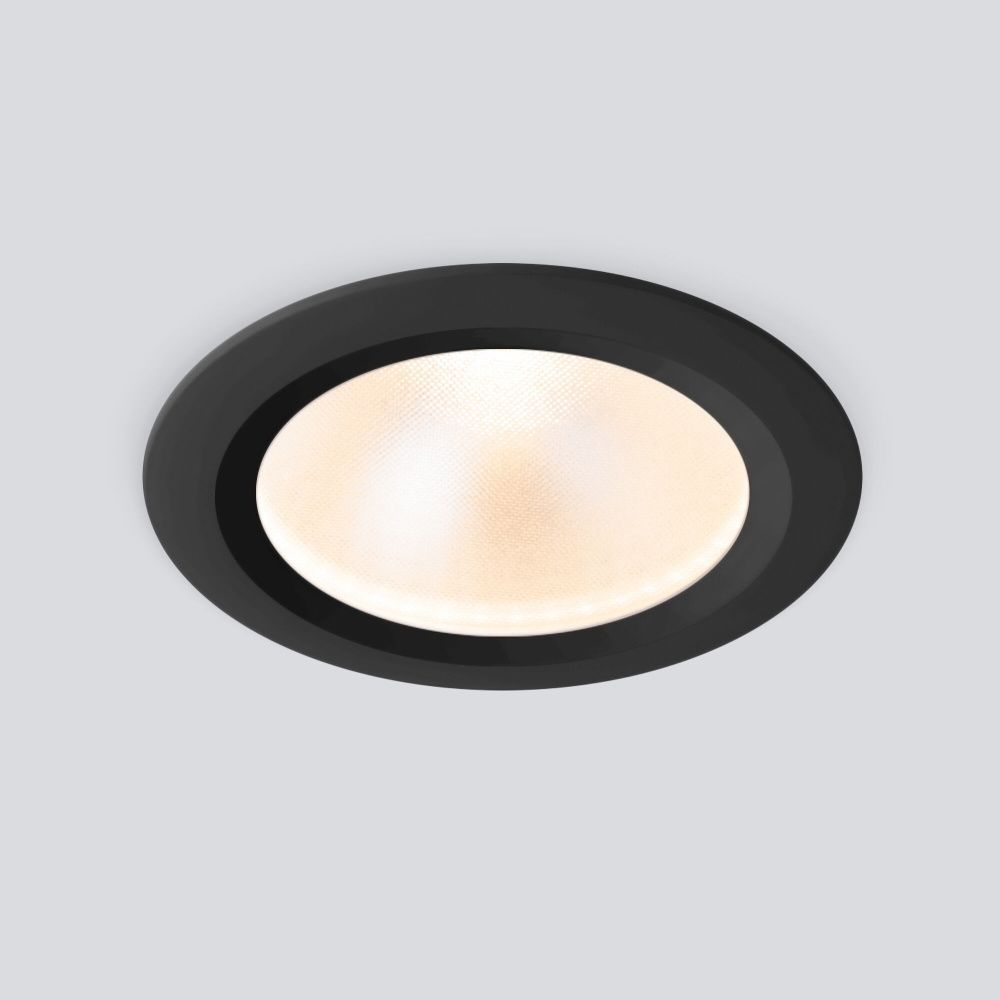 Встраиваемый точечный светильник IP54 35128/U черный Elektrostandard Light LED 3003 4690389219375, a072073