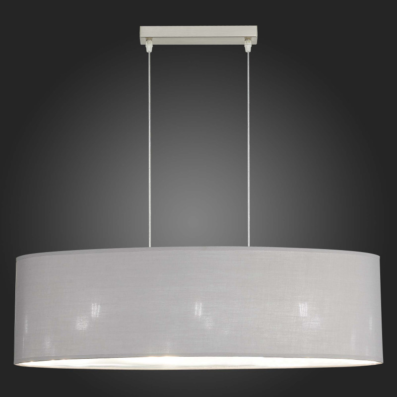 Светильник подвесной 75*22 см, 120W,  EVOLUCE  BRESCIA SLE300533-03  Никель