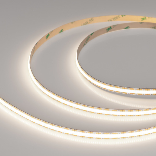 Лента COB-X528-8mm 12V Day4000 (11 W/m, IP20, CSP, 5m), Arlight 037858. Цена указана за 5 метров. Продается кратно 5 метрам.