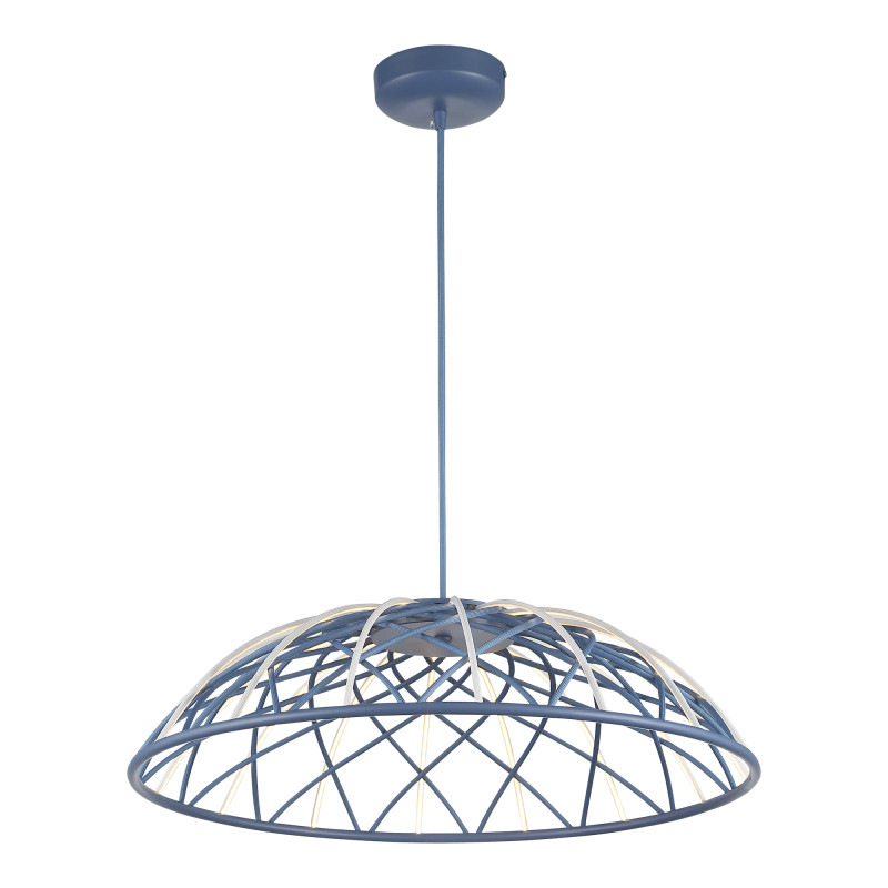 Подвесной светильник 61*200 см, LED, 20W,  3000К, ST-Luce BOUND SL6016.703.01 синий