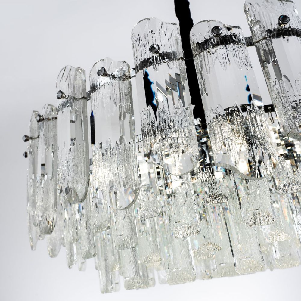 Подвесная люстра 58 см MODELUX ML.7083.12 CR хром