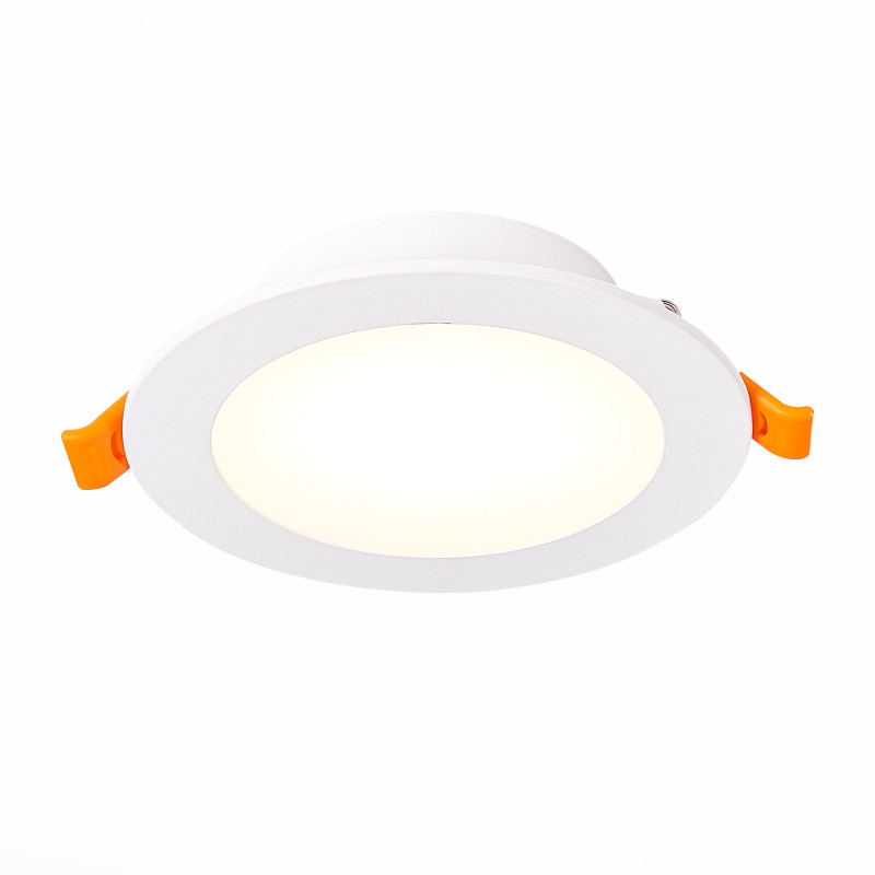 Встраиваемый светильник 12/10 см, 10W 3000K/4000K/6000K, IP20, 850 Lm ST LUCE ST212.508.10 Белый