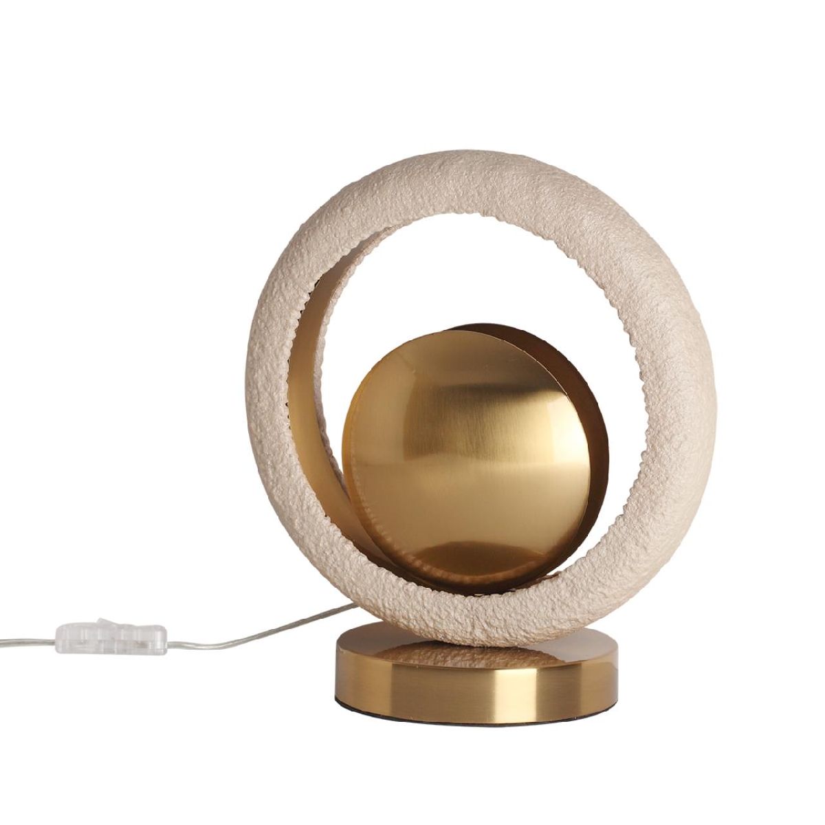 Настольная лампа 29 см, Odeon Light Hightech Saturn 5443/1T, бронза