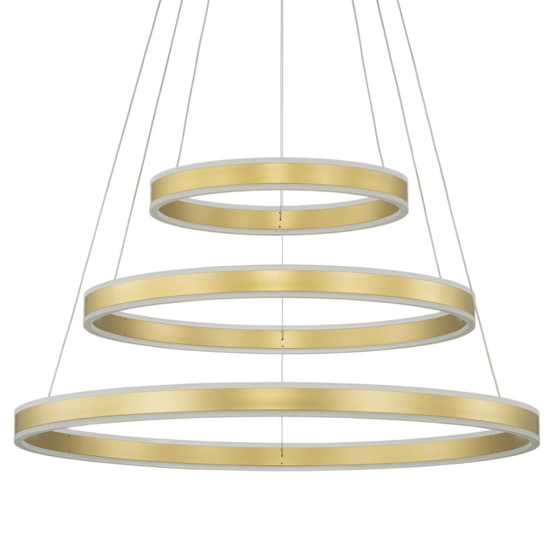 Светильник 80 см, 195W, 3000-5500K, Citilux Дуэт CL719682, золото