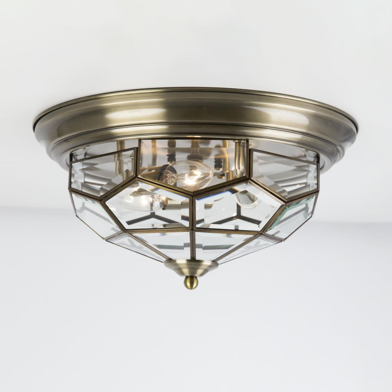 Потолочный светильник Citilux Витра-1 CL442530 бронза, диаметр 40 см