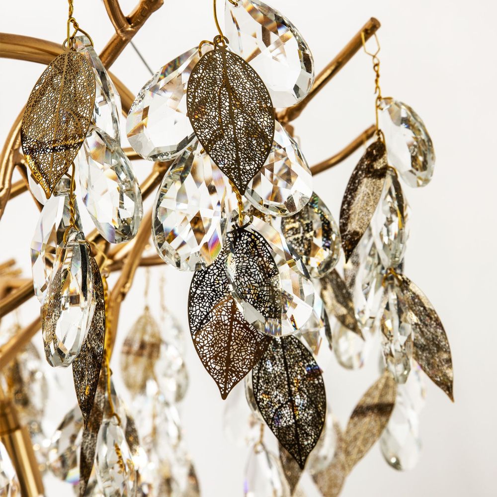 Подвесная люстра 80*80*100 см, G9 12xG9W, , Золото MODESTYLE MS.2111.800 GD