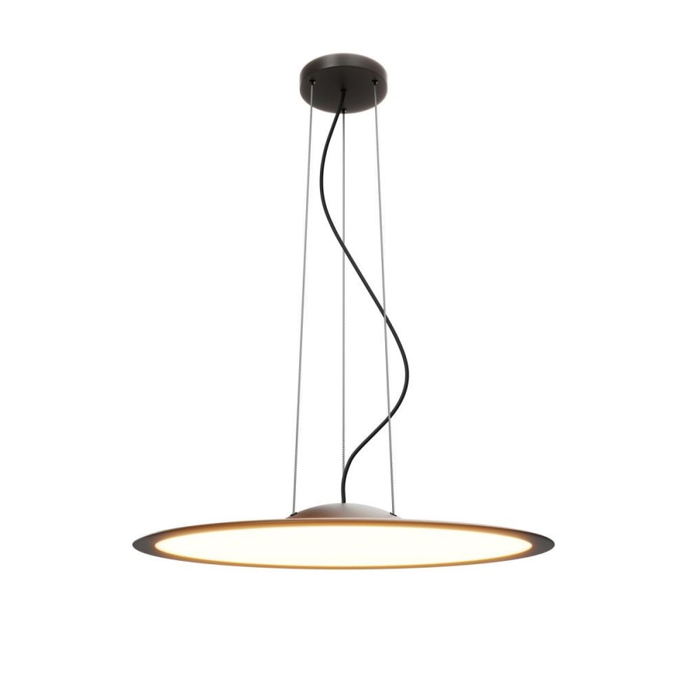 Подвесной светильник 61 см, 57W, 2700-4000K, Maytoni Industria MOD471PL-L57BK, черный