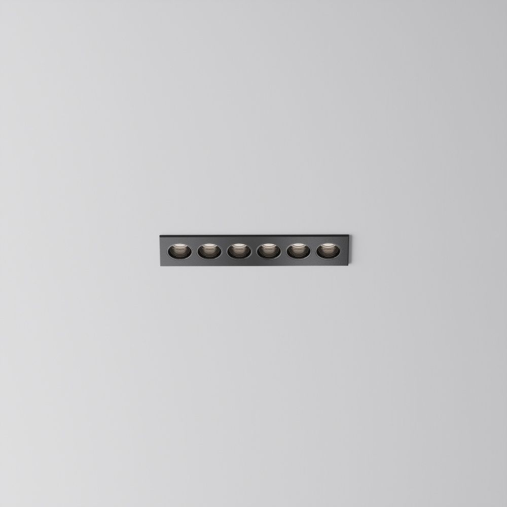 Встраиваемый светильник  DL065-12W3-6K-B 13,15*3,1*-3,95 см, *LED*12W, 6000K, Maytoni technical Points DL065-12W3-6K-B, Черный