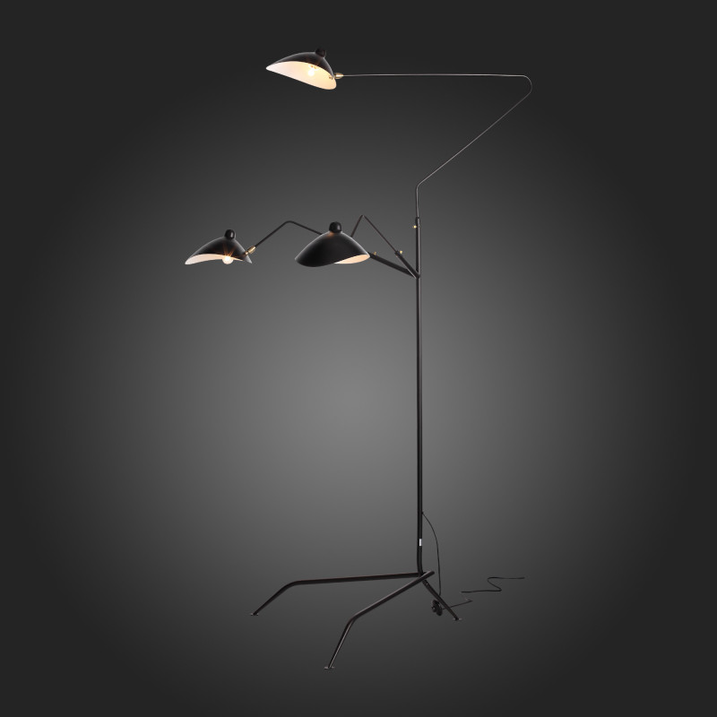 Торшер 155 см, ST LUCE SPRUZZO SL305.405.03 Черный