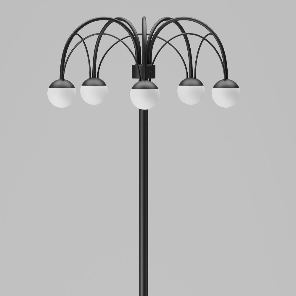 Торшер 156 см, 15W, 4000K, Eurosvet 90194, черный