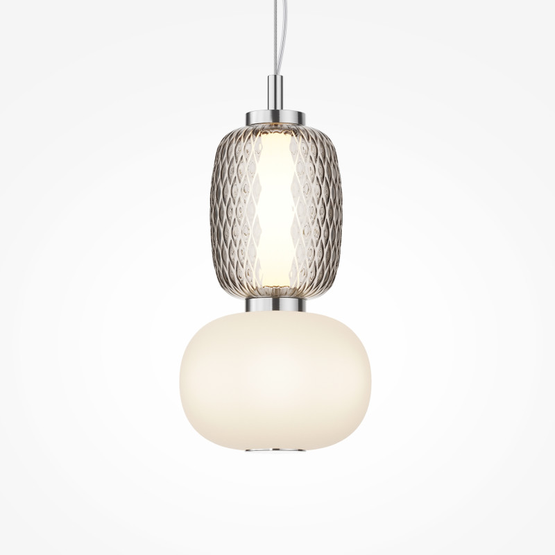 Подвесной светильник 17*17*348,5 см, LED, 18W, 3000К, Maytoni Pattern MOD267PL-L18CH3K хром