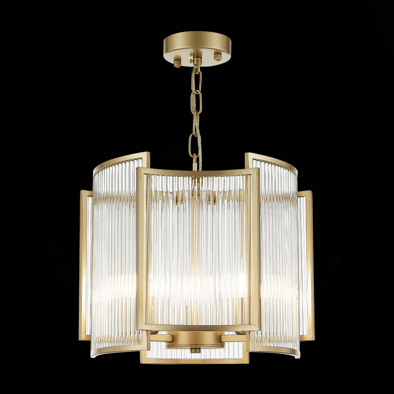 Люстра подвесная 41 см, 180W, ST LUCE COSENZA SL1234.203.03 Шампань