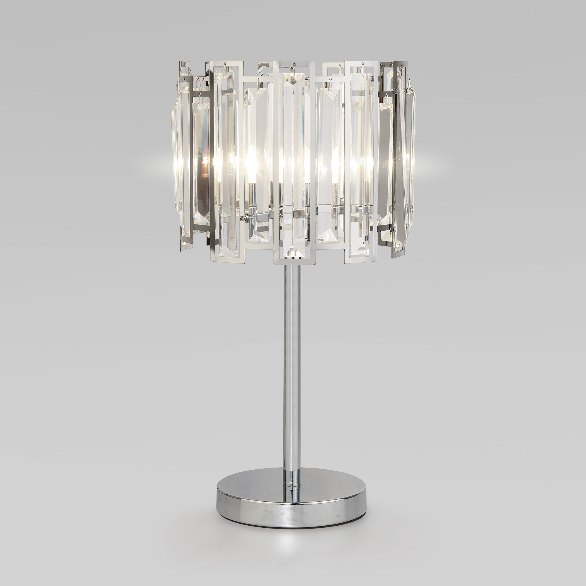 Настольная лампа 48 см, Bogate's CELLA 01147/1, хром