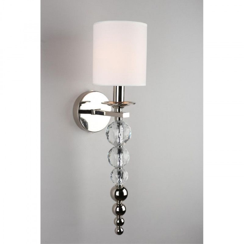 Бра 20*14*57 см, E14, 40W, Aployt Floretta APL.842.01.01, никель