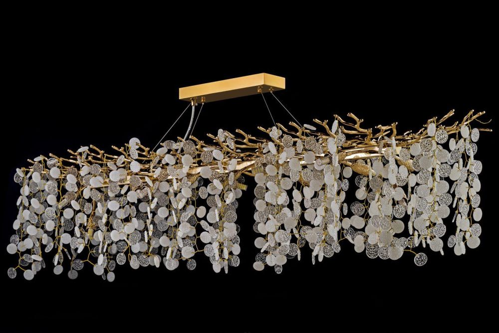 Люстра подвесная ** см, 16*G9*40W, Dio D`arte Tavenna Gold Tavenna H 1.5.150x48.103 G, золотой