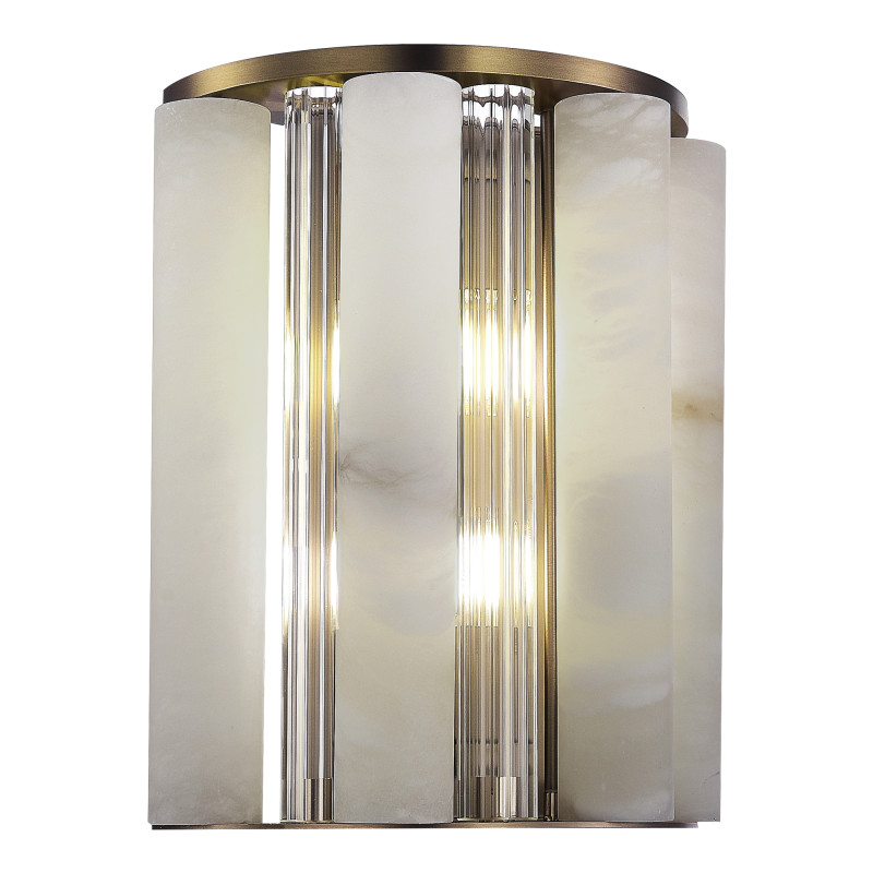 Бра 10,5*21,5*26 см, E14, 40W, ST-Luce DELIGHT SL1516.301.02 бронзовый