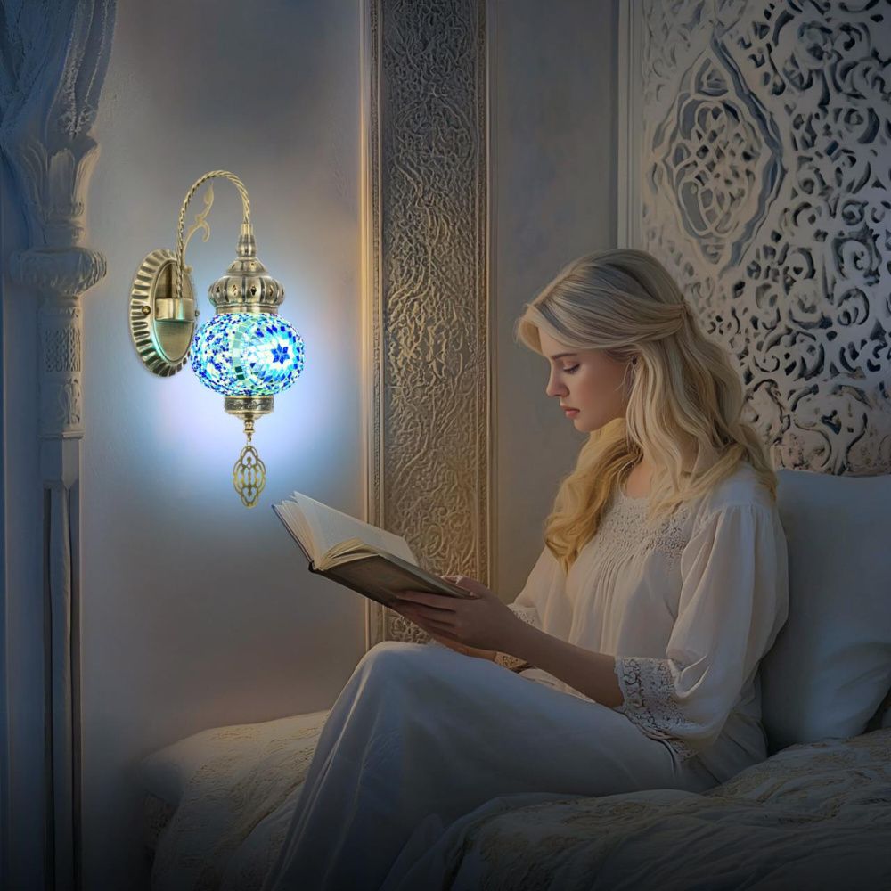 Бра настенное Мозаика Синяя Citilux Каир CL419316