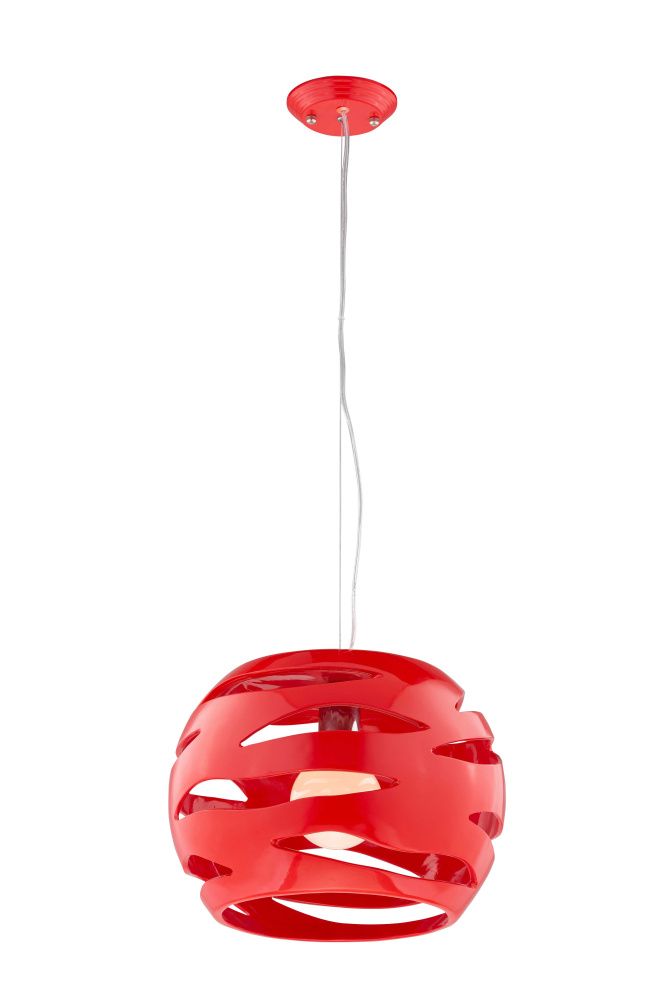 Люстра Ø350 x H290 (900), мм, 40W, RED(Красный) Sfera Sveta 8623/1S RED