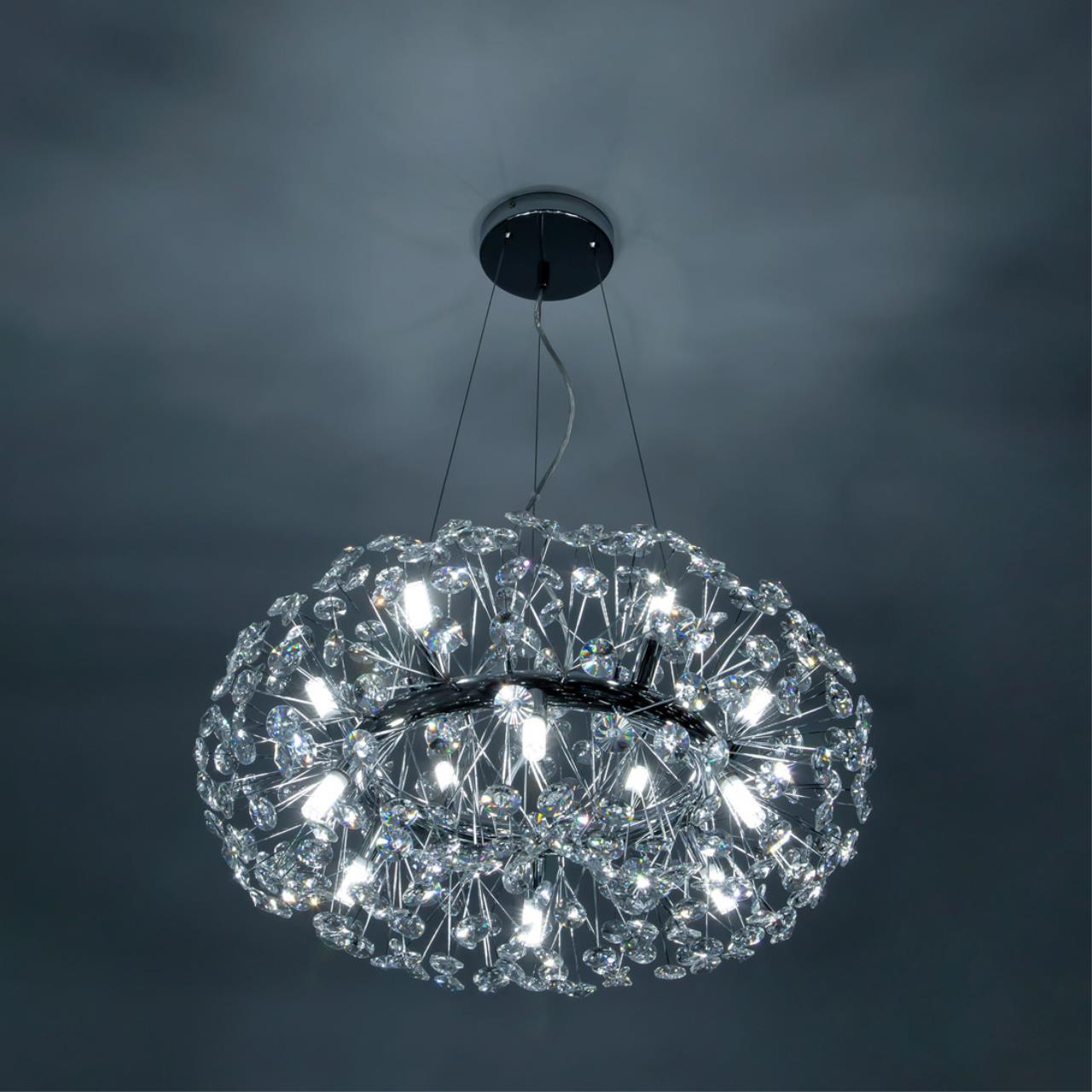 Люстра 60*120 см, 12*G9 Хром Citilux Betsy EL322P12.1