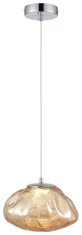 Светильник подвесной Wertmark Isola WE219.01.143, 20*20 см, хром