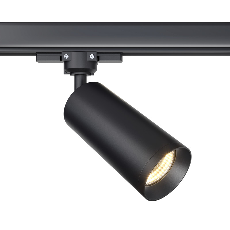 Трековый светильник трехфазный Maytoni Technical Focus TR028-3-GU10-B Черный