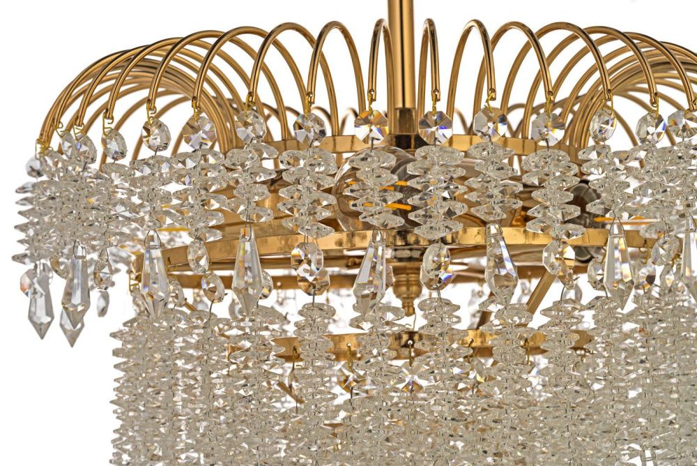 Люстра подвесная *40*50 см, 4*E27*40W, Arti Lampadari Sardinia Gold Sardinia E 1.5.40.105 G, золотой