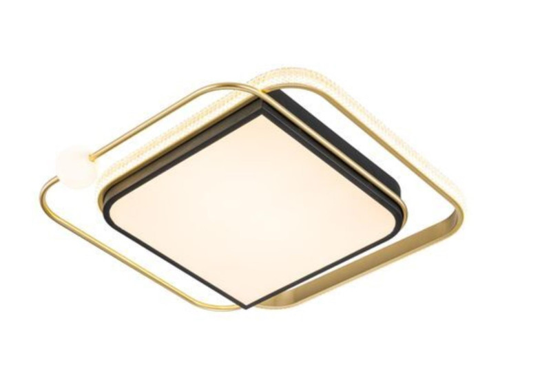 Накладной светильник 50*6 см , LED74W, 3000-6000К, Arte Lamp albireo A2658PL-58GO золотой