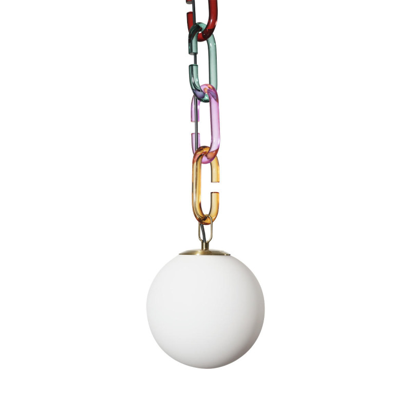 Светильник *20 см, 1*E27*40W, Loft It 10128P Mult Chain, Золото, разноцветный