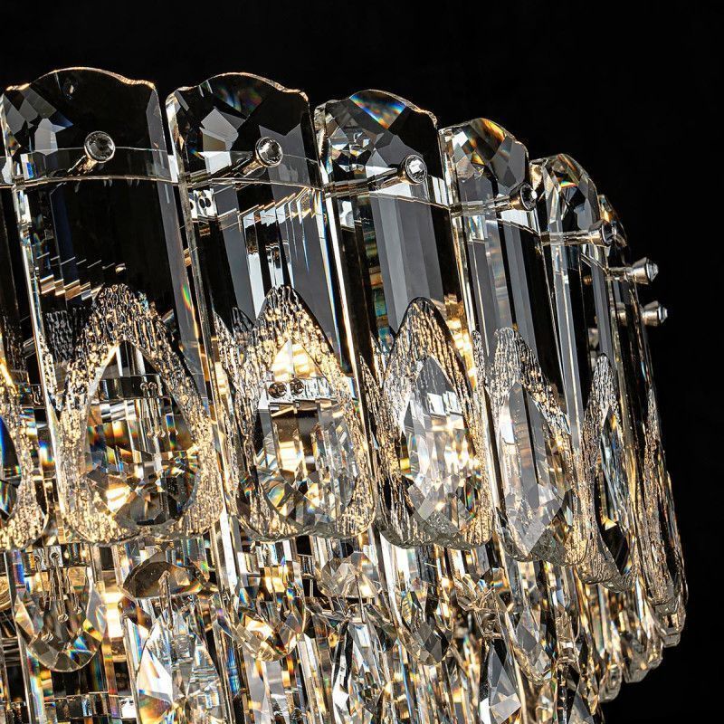 Подвесная люстра 60*105 см, 12*Е14, 25 м2 MODELUX ML.7220.600 CR хром