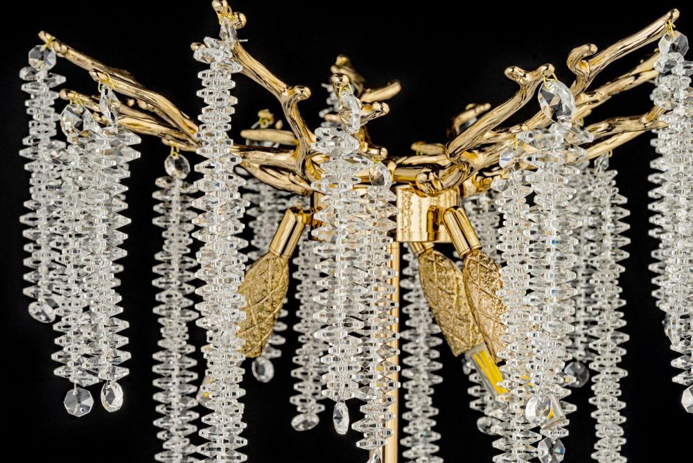 Настольная лампа *37*60 см, 3*G9*40W, Dio D`arte Tavenna Gold Tavenna H 4.1.1.100 G, Золото