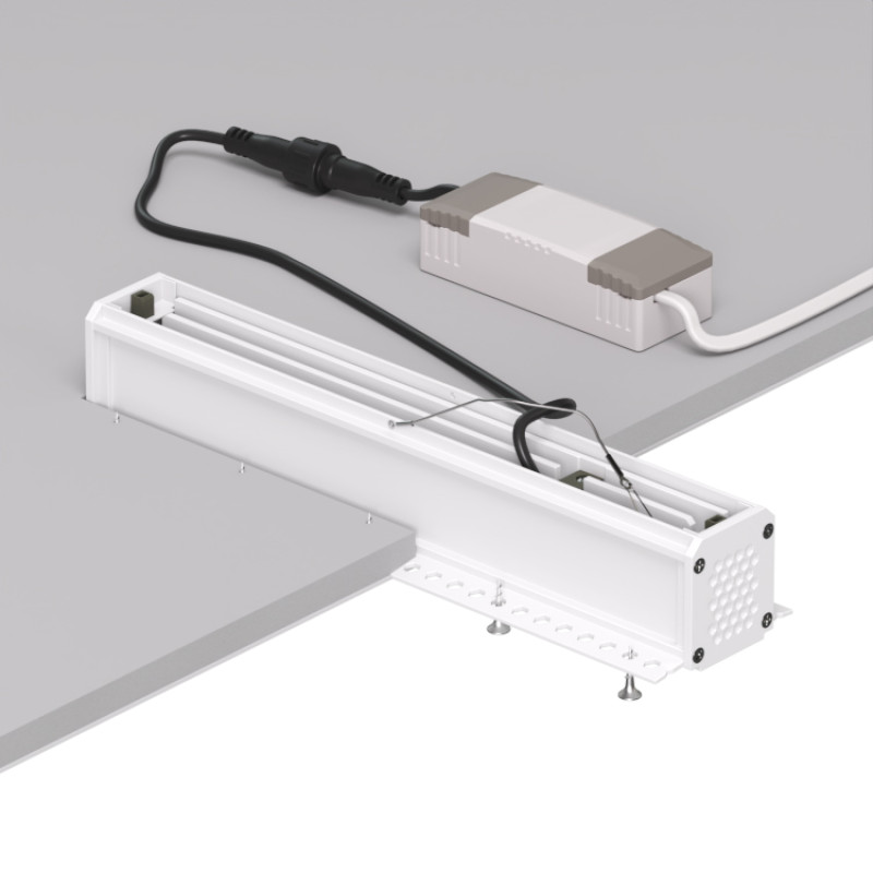 Встраиваемый светильник 24*4,3* см, LED * 20W, 4000K, Denkirs Deep Space DK2532-WB, белый
