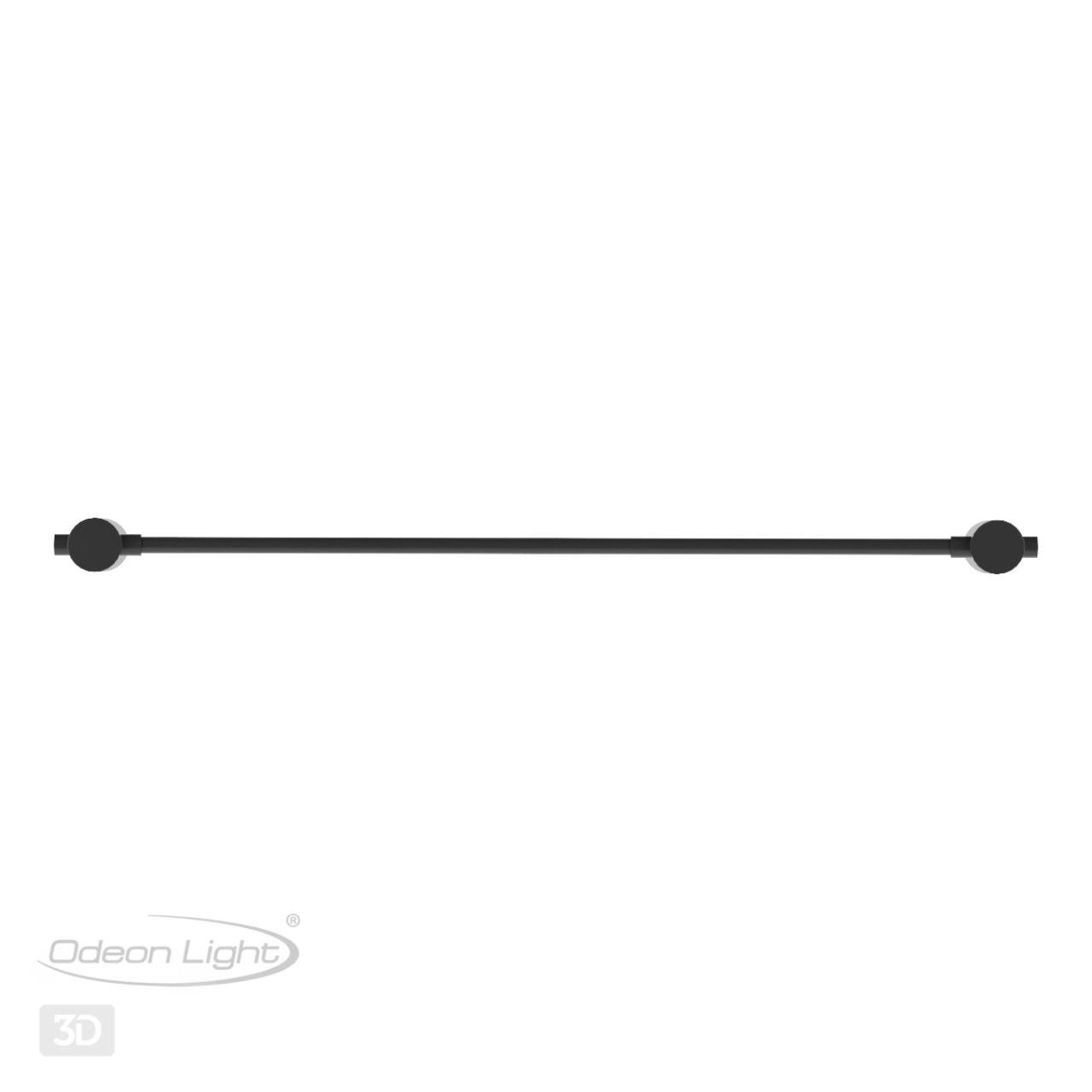 Бра 91 см, 8W, 3000K, Odeon Light DALIA 4395/8WL, черный