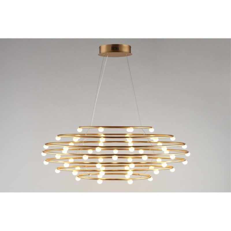 Подвесная люстра 100*40*70-360 см 60W, 3000K, Aployt Banzhamin APL.851.03.60, бронзовый