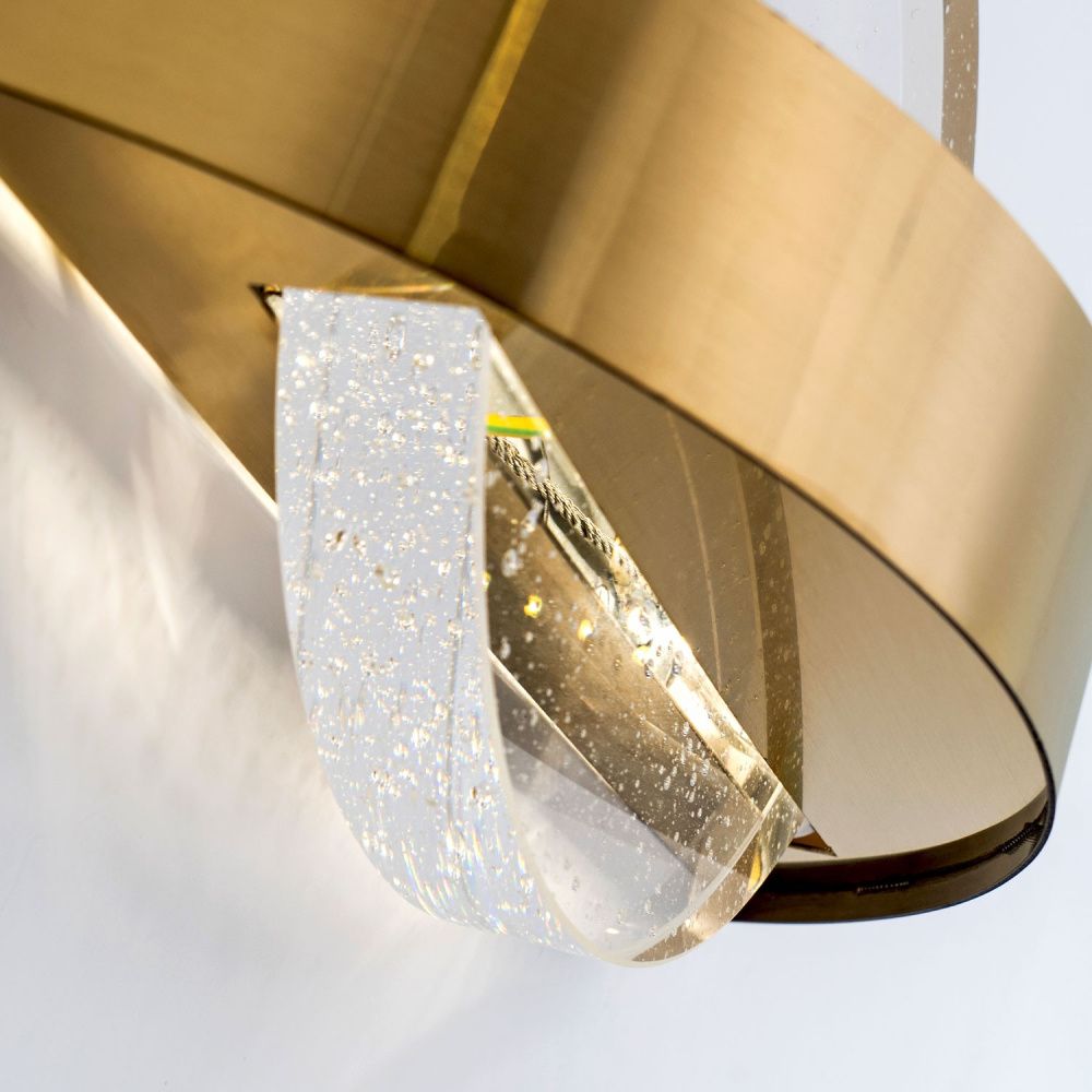 Настенный светильник 16*25 см, LED 6W 4000K MODESTYLE MS.1510.250 BS латунь