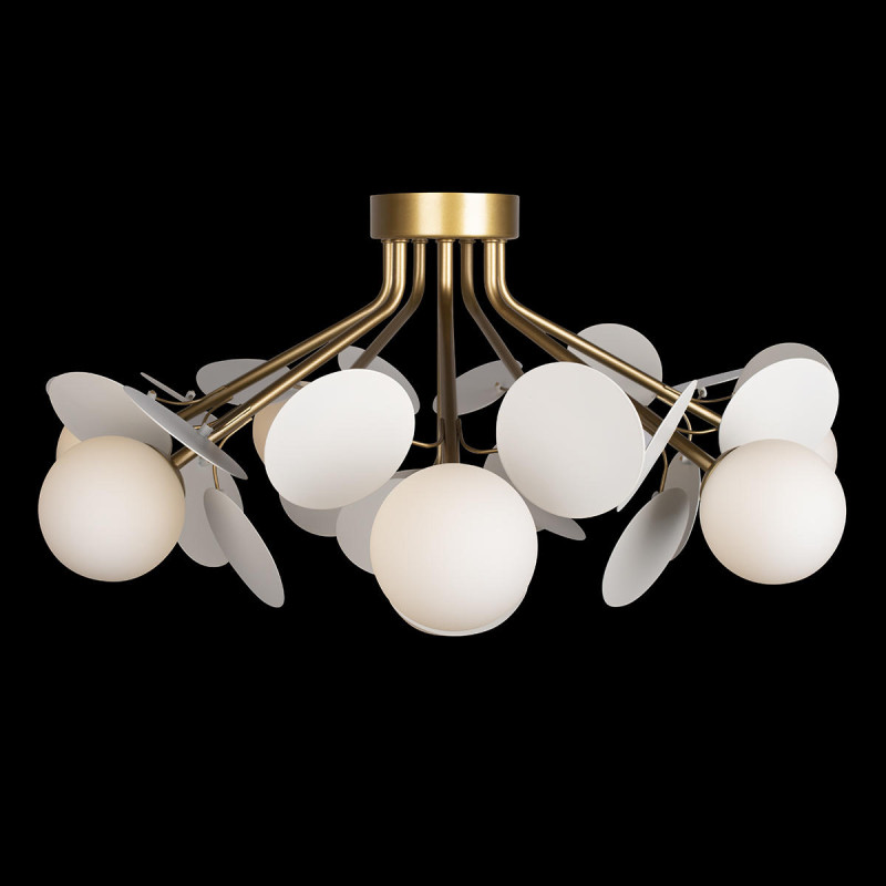 Светильник 72 см, Loft It 10008/8C White, золото