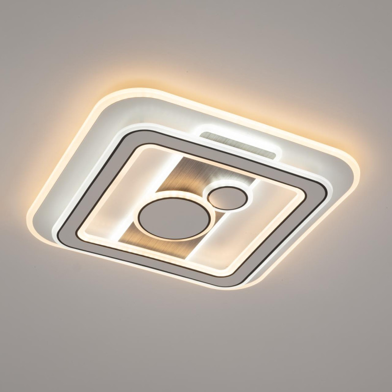 Люстра 49*49*6 см, 128W, 3000-5500K Citilux CL741021 Costa белый