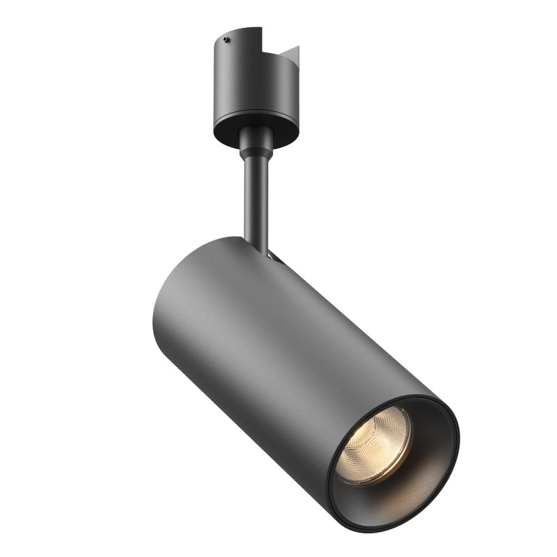 Трековый магнитный светильник 6 см, 15W, 3000K, Maytoni Focus Led TR163-1-15W3K-M-B, черный