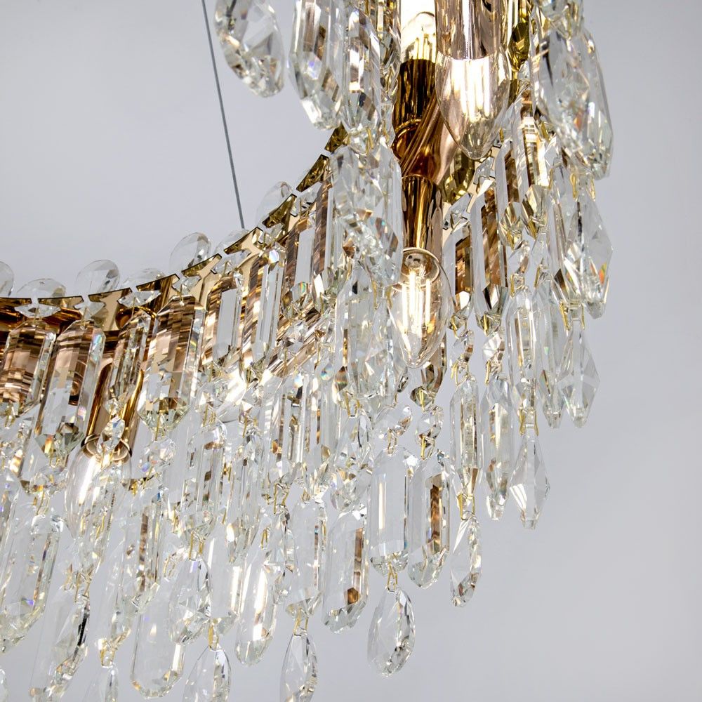 Подвесная люстра 60*60*120 см, Е14 14x40W, Золото MODELUX ML.837.14 GD