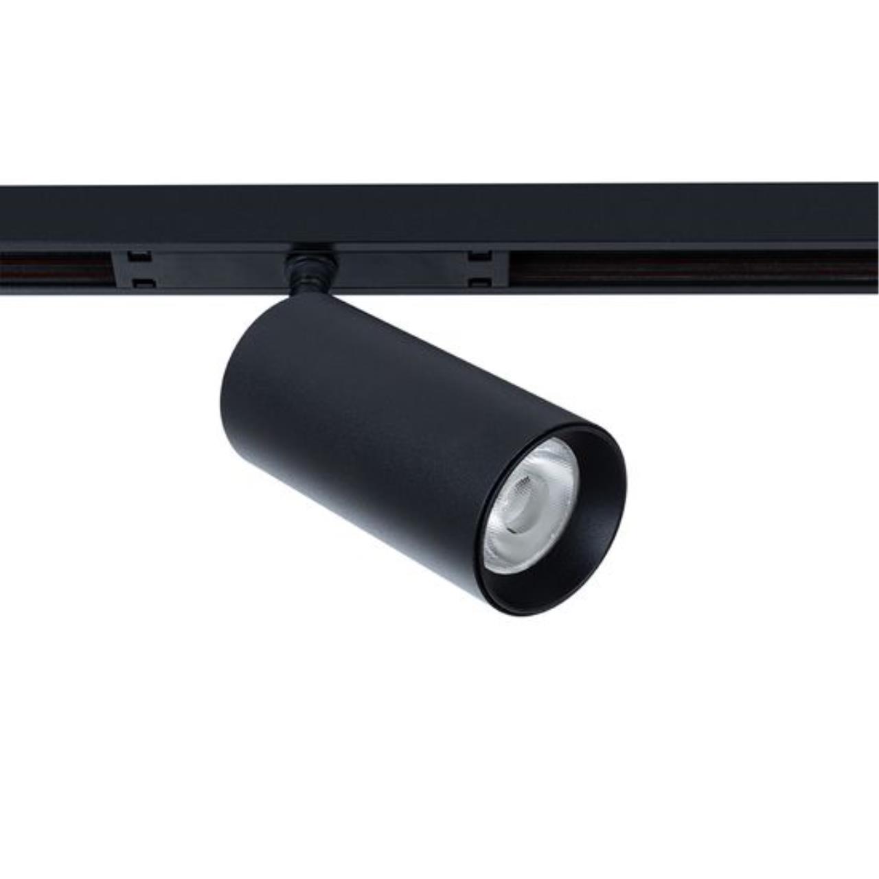 Трековый светильник 6,5 см, LED 16W 4000K черный Arte Lamp Optima A7262PL-1BK