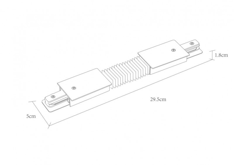 Комплектующие для трек-систем Arte Lamp Track Accessories A150133, белый