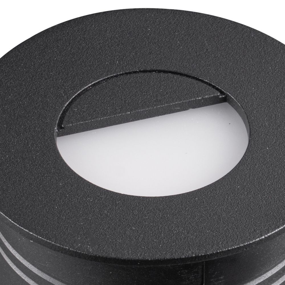 Уличный светильник 8*8,5 см, вр  см, *LED*3W, 3000K, Mantra Aspen MAN7028, чёрный