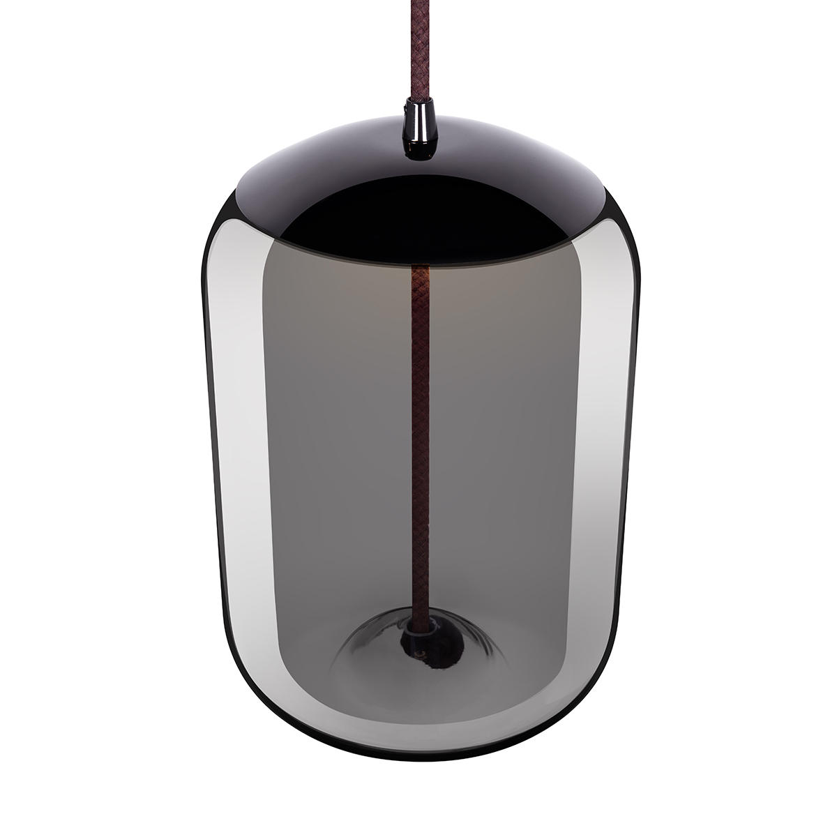 Подвесной светильник 12*22 см, 1*LED*5W LOFT IT Knot 8134-C mini черный